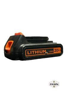 BLACK+DECKER 20V MAX Lithium-Ion Battery Pack 1.5Ah LBXR20 - The